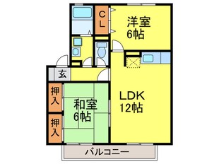 ハイカムールS・T-Ⅱ　B棟の物件間取画像